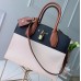 Louis Vuitton City Steamer MM Tote Bag M53755 Black/Beige/Tan