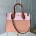 Louis Vuitton City Steamer MM Tote Bag M53068 Pink/Beige/Tan