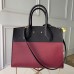 Louis Vuitton City Steamer MM Tote Bag M54867 Black/Purple