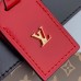 Louis Vuitton City Steamer MM Tote Bag M53803 Black/Red/Orange