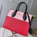 Louis Vuitton City Steamer PM Tote Bag Black/Pink/Red