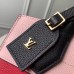 Louis Vuitton City Steamer PM Tote Bag Black/Pink/Red