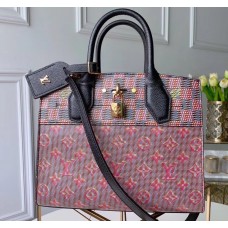Louis Vuitton City Steamer PM Tote Bag Monogram LV Pop Pink