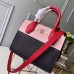 Louis Vuitton City Steamer Mini Tote Bag Black/Pink/Red