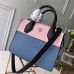 Louis Vuitton City Steamer Mini Tote Bag Black/Blue/Pink