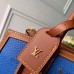 Louis Vuitton City Steamer Mini Tote Bag M55099 Blue/Beige