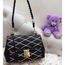 Louis Vuitton Black Losange Flap Bag black