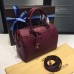 LOUIS VUITTON SPEEDY BANDOULIÈRE BURGUNDY 25