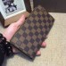 LOUIS VUITTON BRAZZA WALLET Damier Ebene Canvas N60017