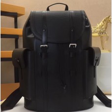 Louis Vuitton Epi Leather Christopher PM Backpack Bag M50159 Black