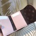 Louis Vuitton Ariane Monogram Canvas Short Wallet M62037 Pink