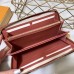 Louis Vuitton Sarah Monogram Vernis Leather Zip Around Wallet Pink 2018