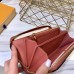 Louis Vuitton Sarah Monogram Vernis Leather Zip Around Wallet Pink 2018