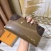 Louis Vuitton Sarah Monogram Vernis Leather Zip Around Wallet Taupe 2018