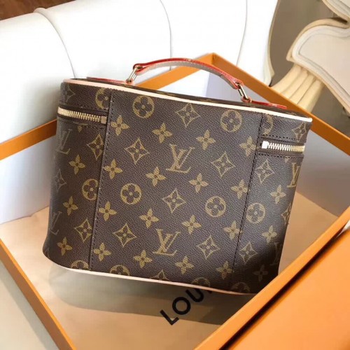 Louis Vuitton Nice Vanity Case Monogram Canvas BB Brown 2250692