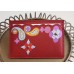 Louis Vuitton Epi Leather Card Holder with Monogram flower M62068 Red