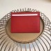 Louis Vuitton Epi Leather Card Holder with Monogram flower M62068 Red