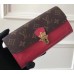 Louis Vuitton Cherrywood Wallet M61719 Cherry Red