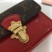 Louis Vuitton Cherrywood Compact Wallet M61912 Red