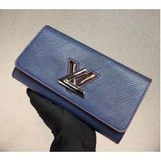 Louis Vuitton Epi leather Twist Wallet M64401 Blue
