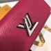 Louis Vuitton Epi leather Twist Wallet M62362 Hot Pink