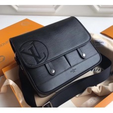 Louis Vuitton Men's Messenger PM Bag in Epi Leather M53492 Black 2017