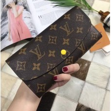 Louis Vuitton Emilie Monogram Canvas Wallet M60696 Yellow