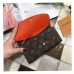 Louis Vuitton Emilie Monogram Canvas Wallet M60696 Orange