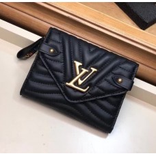 Louis Vuitton New Wave Compact Wallet M63427 Black