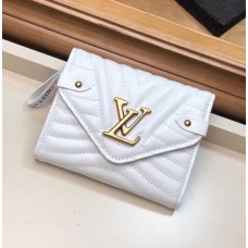Louis Vuitton New Wave Compact Wallet M63428 White
