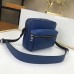 Louis Vuitton Men's Outdoor Messenger Shoulder Bag M33435 Blue 2018