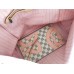 LOUIS VUITTON  DAMIER AZUR  CANVAS HANDBAG  2017 MONOGRAM PINK PRINTING