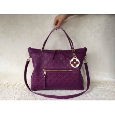 Louis Vuitton Monogram Empreinte Bastille Bag purple