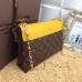Louis Vuitton Pallas Chain Flap Bag yellow flap