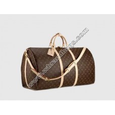 Louis Vuitton Monogram Canvas Keepall 60 With Shoulder Strap