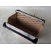 Louis Vuitton Epi Leather Trim Petite Malle Bag silver/black
