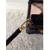 Louis Vuitton Epi Leather Trim Petite Malle Bag black