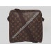 LOUIS VUITTON 2010 MONOGRAM CANVAS MESSENGER TOTE BAG TROTTEUR BEAUBOURG