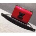 Louis Vuitton Monogram Vernis Twist PM Bag M54245 Red 2017