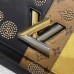 Louis Vuitton Studded Leather Monogram Reverse Coated Canvas Twsit MM Bag M54600 2017