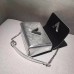 Louis Vuitton Epi Smooth Leather Twist Shoulder Bag MM Sliver 2017