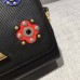 Louis Vuitton Flower Embellished Epi Twist MM Bag Black