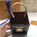 Louis Vuitton Vintage Monogram Vernis Bleecker Box Top Handle Bag Amarante 2019