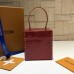 Louis Vuitton Vintage Monogram Vernis Bleecker Box Top Handle Bag Red 2019