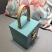 Louis Vuitton Vintage Monogram Vernis Bleecker Box Top Handle Bag Sky Blue 2019