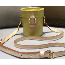 Louis Vuitton Vintage Monogram Vernis Mini Container Bag Yellow 2019