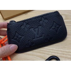 Louis Vuitton Monogram Taurillon Pochette Cle Key Pouch M67452 2019