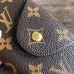 Louis Vuitton Round Large 6 Key Holder Monogram Canvas