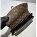 Louis Vuitton Saint Placide Bag M43714 Black 2017