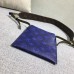 Louis Vuitton Monogram Canvas Phone Bag Blue 2018